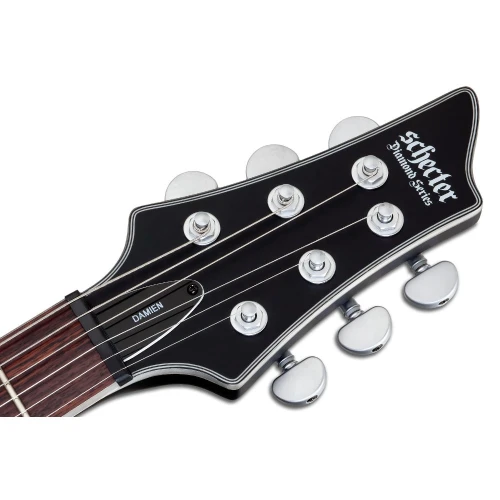 Schecter Damien Platinum-6 Elektro Gitar (Mat Siyah) 6