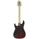 Schecter Omen Extreme 6 FR Elektro Gitar (Crimson Black) 2