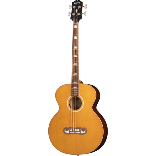 Epiphone El Capitan J-200 Studio Akustik Bas (Aged Vintage Natural) 1