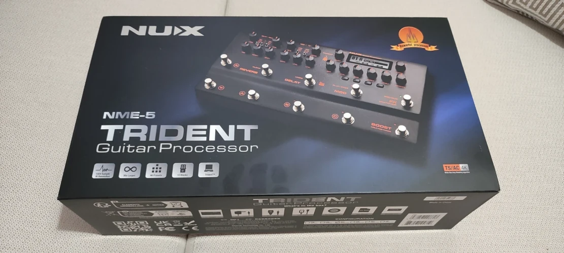 NUX Trident gitar prosesör 8