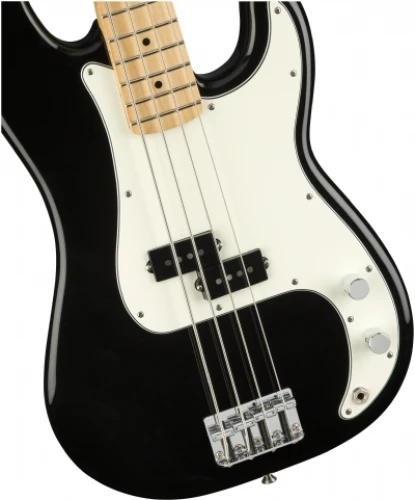 Fender Player Precision Bass Akçaağaç Klavye Black Bas Gitar 4