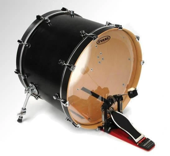 EVANS BD22GB3 22" DERİ KİCK CLEAR RİNGLİ ÇİFT KAT (13 MİL) 3