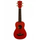 Kala Makala Shark Soprano Ukulele (Kırmızı) 2