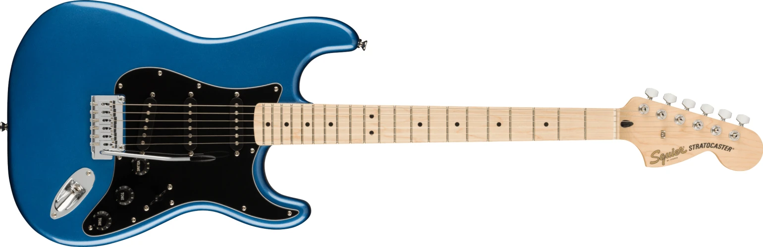 Squier Affinity Stratocaster Akçaağaç Klavye Lake Placid Blue Elektro Gitar 1