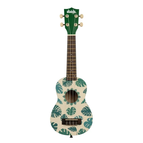 Kala Ukadelic Soprano Ukulele (Monstera) 1