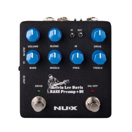 Nux NBP-5 Melvin Lee Davis Signature Bass Preamp + DI Box 2