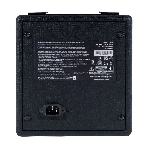 Blackstar Debut 10e Combo Elektro Gitar Amfisi (Siyah) 4
