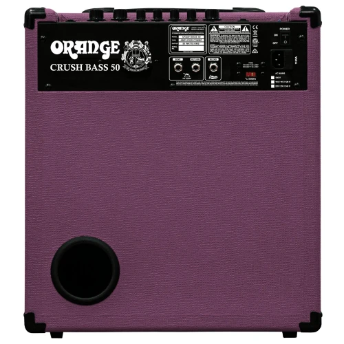 Orange Limited Edition Glenn Hughes Crush Bass 50 Combo Amfi (Mor) 4