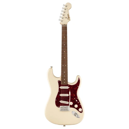 Squier Limited Edition Classic Vibe 60s Stratocaster Laurel Klavye Olympic White Elektro Gitar 1