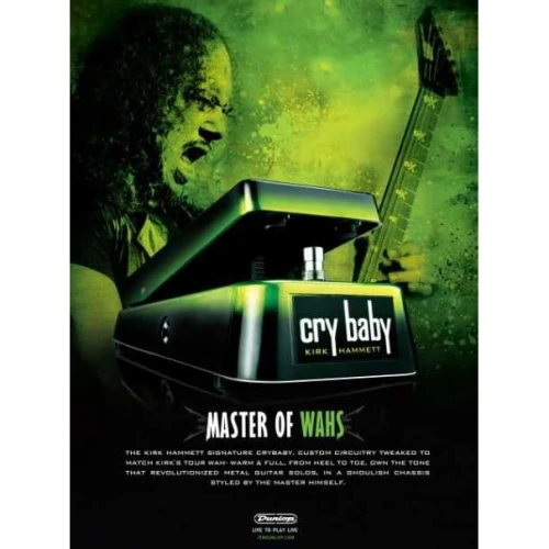 Jim Dunlop KH95 Kirk Hammett Signature Wah Pedalı 4