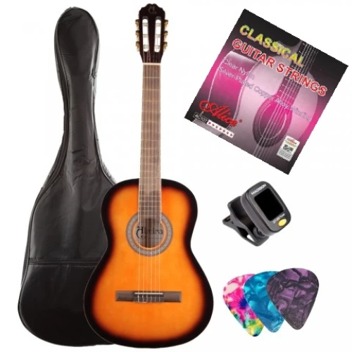 ALMİRA MG917-SB Tam Boy Yetişkin Klasik Gitar Seti 1