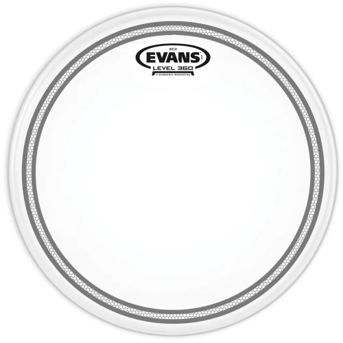 EVANS B10EC2S DERİ 10 EC2S TOM VE TRAMPET FROSTED KUMLU RİNGLİ 2