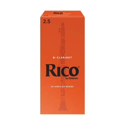Rico RCA2525 Sib Klarnet Kamışı (25'li) No:2,5 2