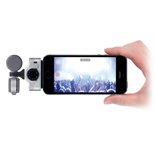 Zoom IQ7 Stereo Kayıt Mikrofonu iPhone/iPad/iPod Uyumlu 5