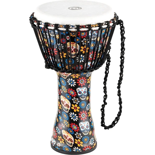 Meinl PADJ7-M-F Travel Series 10" Djembe (Day Of The Dead Finish) 1