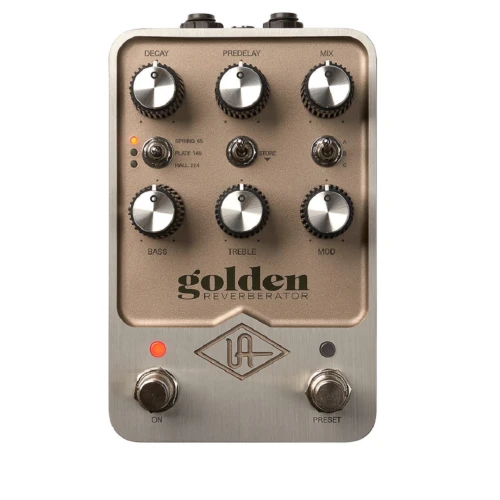 Universal Audio UAFX Golden Reverberator Pedal 1