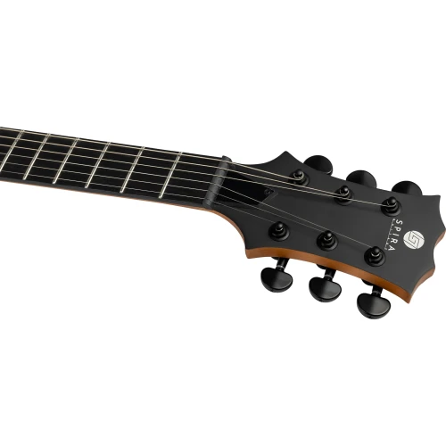 Spira L-400 MBK Elektro Gitar (Mat Siyah) 6