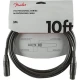 Fender Professional 3m Siyah Mikrofon Kablosu 2