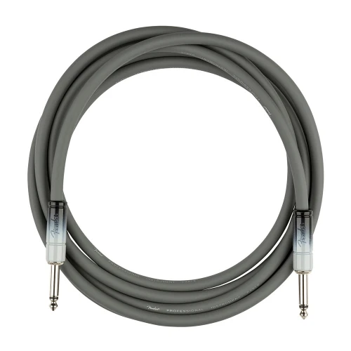 Fender Ombré Düz/Düz Uçlu 3m Silver Smoke Enstrüman Kablosu 1