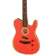 Fender Limited Edition Acoustasonic Player Telecaster Gülağacı Klavye Fiesta Red Elektro Akustik Gitar 3