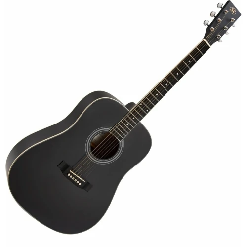 SX SD104KBK Akustik Gitar Seti (Siyah) 2