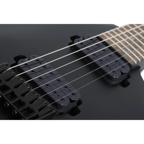 Schecter Damien-6 Elektro Gitar (Satin Black) 3