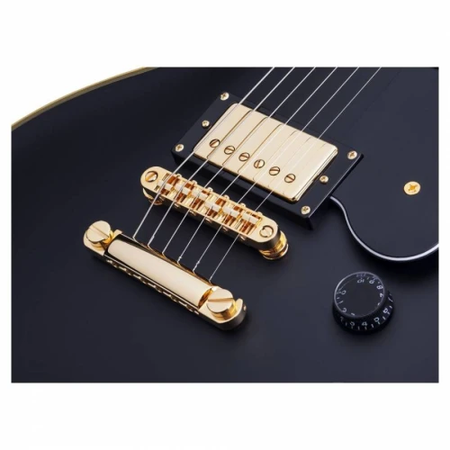 Schecter Solo II Custom Elektro Gitar (Aged Black Satin) 4