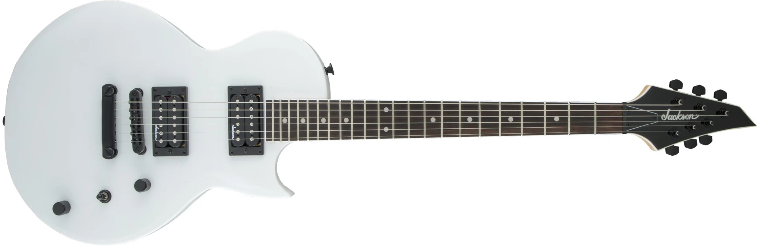 Jackson JS Monarkh SC JS22 Amaranth Klavye Snow White Elektro Gitar 1