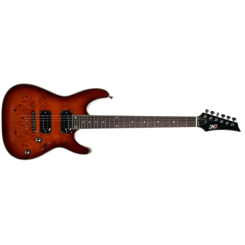 DMX Guitars RZG01 RB Elektro Gitar (Red Burst) 2