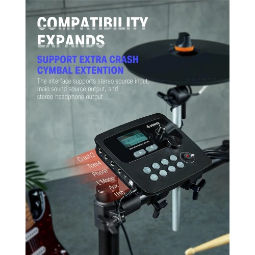 Donner DED-100 Elektro Davul 7