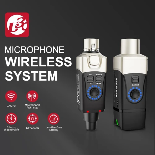 Xvive XV-U3C Kondenser Mikrofonlar için Kablosuz Bağlantı Sistemi 2