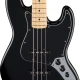 Fender Standard Jazz Bass Akçağaç Klavye Black Bas Gitar 1