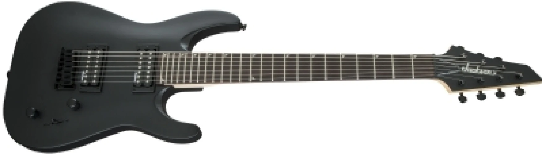 Jackson JS Dinky Arch Top JS22-7 DKA HT Amaranth Klavye Satin Black 7 Telli Elektro Gitar 3