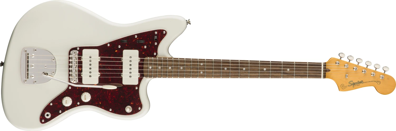 Squier Classic Vibe 60s Jazzmaster Laurel Klavye Olympic White Elektro Gitar 1