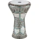 Meinl AEED3 Artisan 8 3/4" Darbuka (Blue Pearl, Mosaic Palace Finish) 1