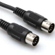 HOSA 5-pin DIN (M) <-> 5-pin DIN (M) MIDI kablosu, 3 mt. 1