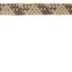 Fender Festival Düz/L Uçlu 5m Pure Hemp Brown Stripe Enstrüman Kablosu 3