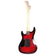 Angel AEG09-RD Transparent Wine Red Burst Elektro Gitar 3