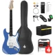 Donner DST-100T Elektro Gitar Seti (Lake Blue) 1