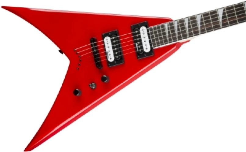 Jackson JS King V JS32T Amaranth Klavye Ferrari Red Elektro Gitar 3