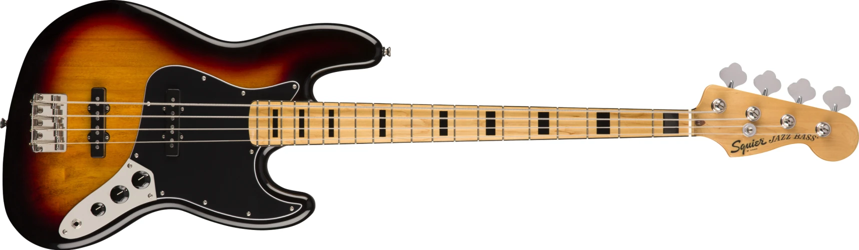 Squier Classic Vibe 70s Jazz Bass Akçaağaç Klavye 3-Color Sunburst Bas Gitar 1