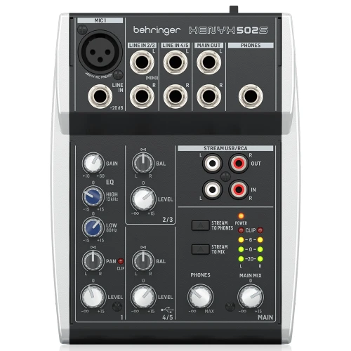 BEHRINGER XENYX 502S Mixer 1
