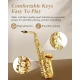 Eastar AS-II Student Mi Bemol Alto Saksafon (Gold Lacquer) 3