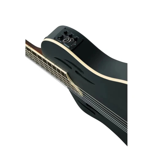 Ortega TourPlayer RTPSTD-SBK-L Solak Elektro Klasik Gitar (Siyah) 3