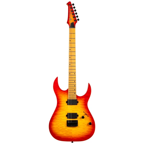 Spira S-500 QFB Elektro Gitar (Fireburst) 1