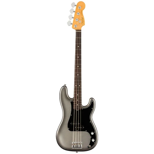 Fender American Professional II Precision Bass Gülağacı Klavye Mercury Bas Gitar 1