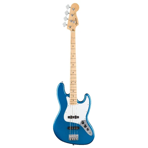 Fender Standard Jazz Bass Akçağaç Klavye Aqua Marine Metallic Bas Gitar 1
