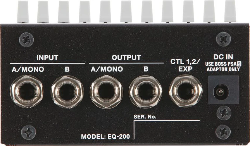 BOSS EQ-200 Programmable Stereo Graphic Equalizer 2