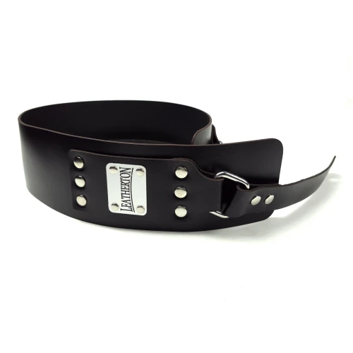 Leatherton LT Fastback Hakiki Deri Gitar Askısı (Siyah) 3