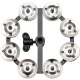 Meinl HTHH1BK 1 Row Hihat Tamburin 2